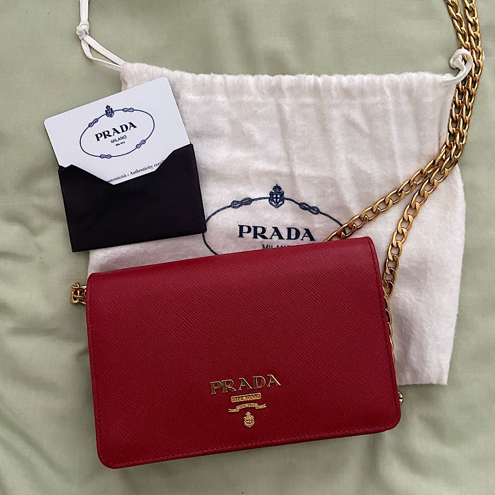 Prada Saffiano Shoulder Bag